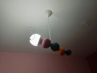 Lampada per bambini Hanging Worm