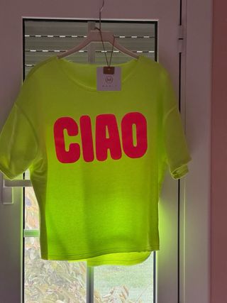Sudadera manga corta mujer