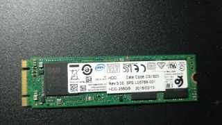 SSD M.2 Intel 256GB