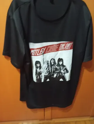 Camiseta Mötley Crüe The Dirt Soundtrack