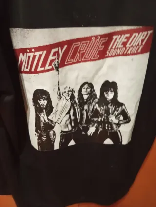 Camiseta Mötley Crüe The Dirt Soundtrack