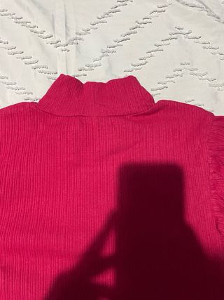 Blusa Zara Fucsia Talla M