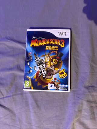 Madagascar 3 Wii Juego