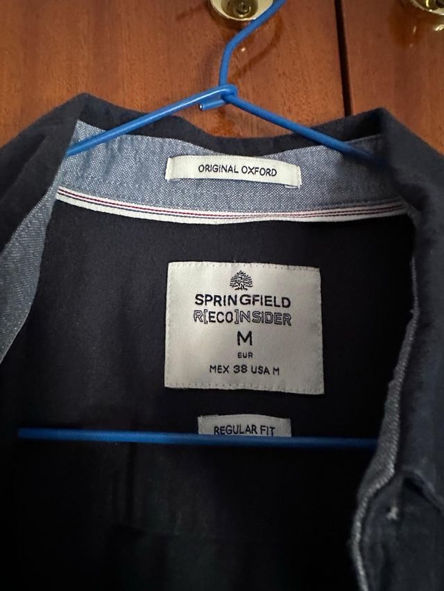Camisa Springfield Azul Marino Talla M