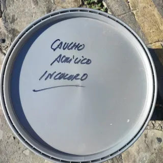 Caucho acrílico incoloro 