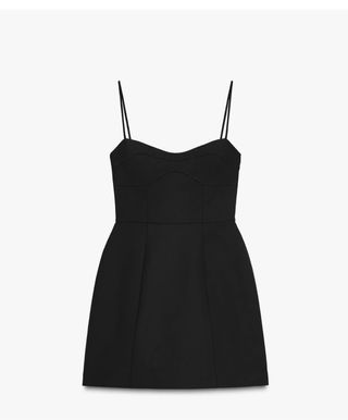 Vestido negro tirantes corto, nuevo con etiqueta 