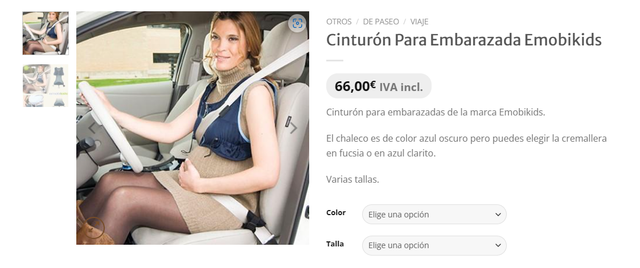 Cinturón Embarazo Emobikids