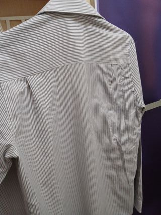 Camisa Inextenso Rayas Talla M ancho 40 largo 65 c