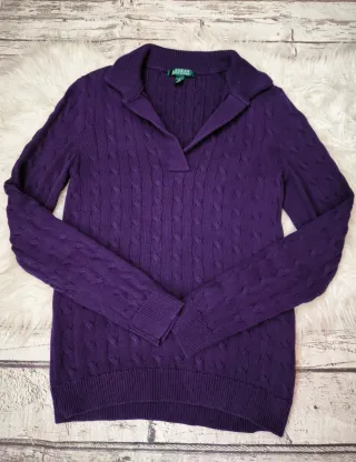 Jersey Ralph Lauren Morado Talla L