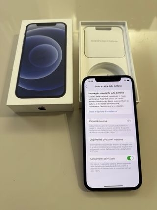 iPhone 12 nero 128 gb