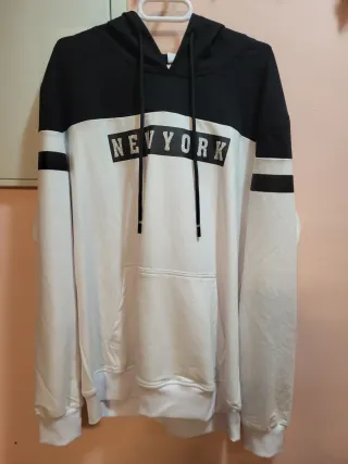 Sudadera New York bicolor