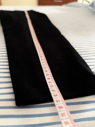 Vintage black high rise elastic waist leggins