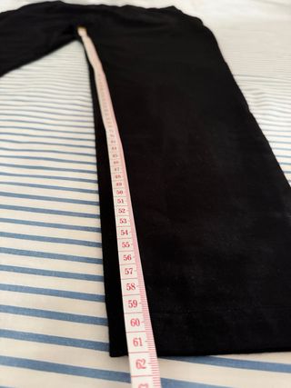 Vintage black high rise elastic waist leggins