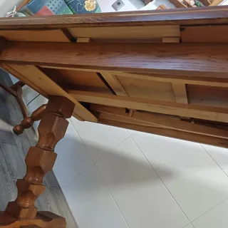 Mesa y 6 Sillas Comedor Madera