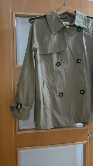 Parka verde oliva