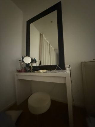 Tocador Ikea Blanco y Gris
