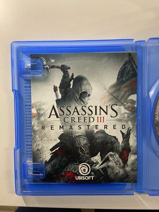 Assassin's Creed III Remastered PS4