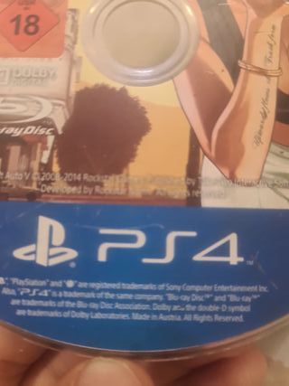 Grand Theft Auto V PS4 es negociable