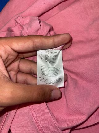 T-shirt Reebok Coast Guard Rosa e Preta