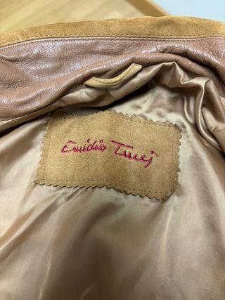Chaqueta ante Emidio Tucci marrón Talla 50