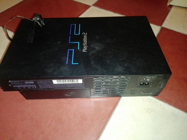 PlayStation 2 Fat Negra