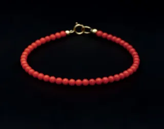 Pulsera de coral natural de Alborán 