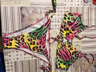 Bikini estampado animal print
