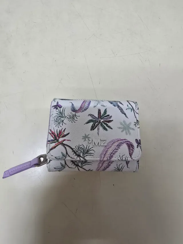 Monedero Paco Martinez estampado floral