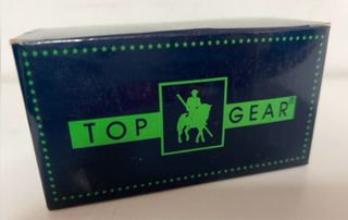 Corbata Top Gear Azul y Dorada