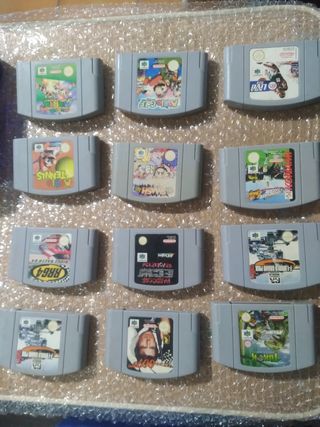 Consola Nintendo 64 con juegos 