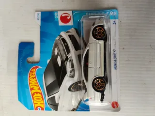 Hot Wheels Honda Civic Si Branco 2/10