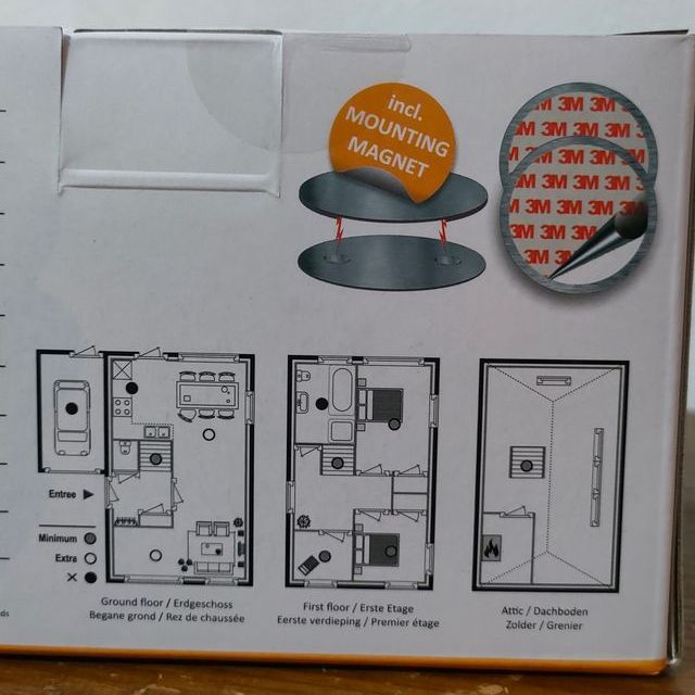 Pack 6 Detectores Humo Elro NUEVOS y PRECINTADOS