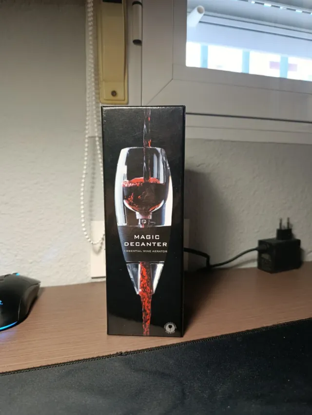 Decantador de vino Magic Decanter sin estrenar