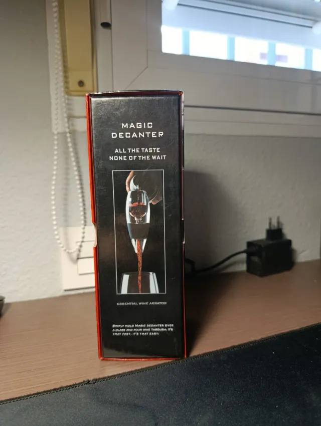 Decantador de vino Magic Decanter sin estrenar