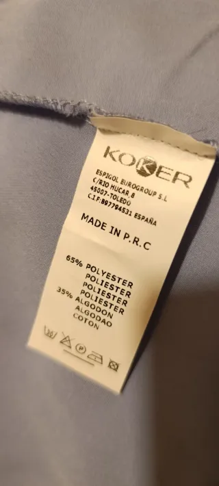 Falda tul azul sin estrenar talla única