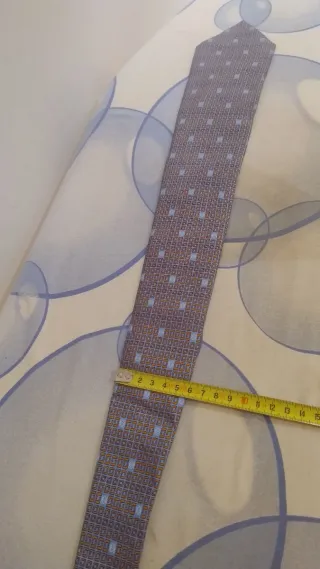 Corbata Loewe Azul y Naranja