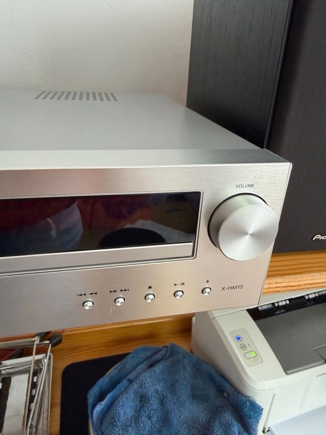 Microcadena Panasonic X-HM15BT-S-plata