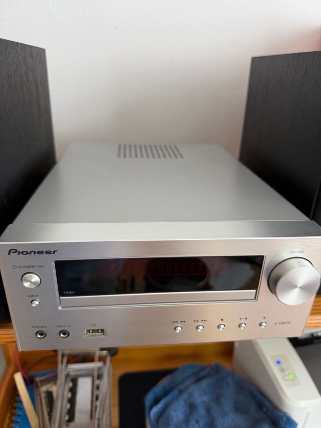 Microcadena Panasonic X-HM15BT-S-plata