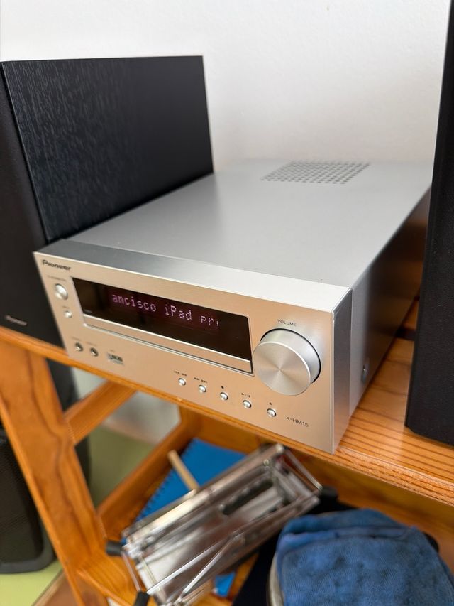 Microcadena Panasonic X-HM15BT-S-plata