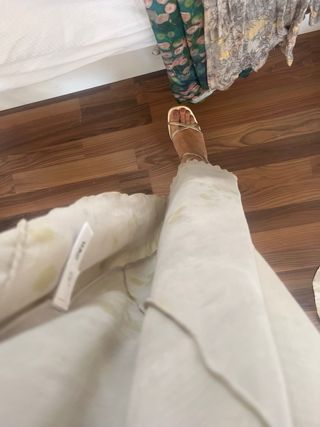 Sandalias MIM doradas tacón plataforma