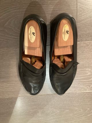 Mocasines Yanko de piel negra 42