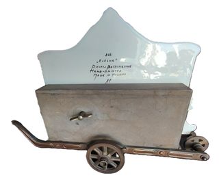 Caja Musical Delft Holandesa Vintage
