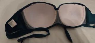 Bikini Talla L Negro y Verde 