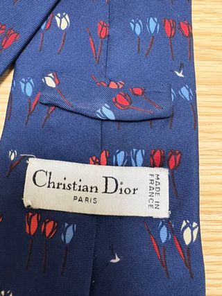 Corbatas de seda natural Christian Dios