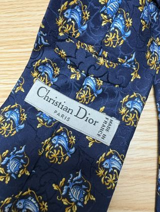Corbatas de seda natural Christian Dios