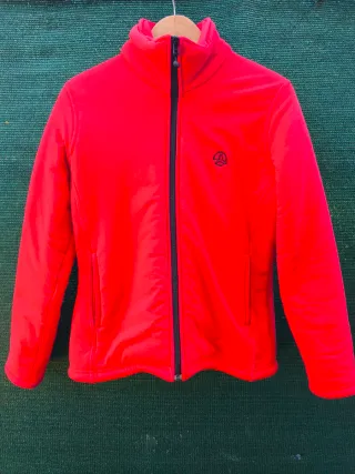 Chaqueta Ternua M Roja Forro Polar