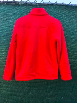 Chaqueta Ternua M Roja Forro Polar