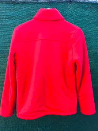 Chaqueta Ternua M Roja Forro Polar