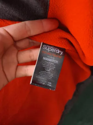 Chaqueta Superdry Xenon Talla S Gris