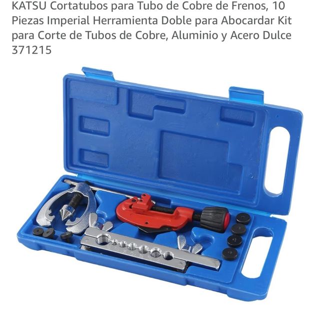 Kit Herramienta Doble Abocardar Tubos (nuevo)